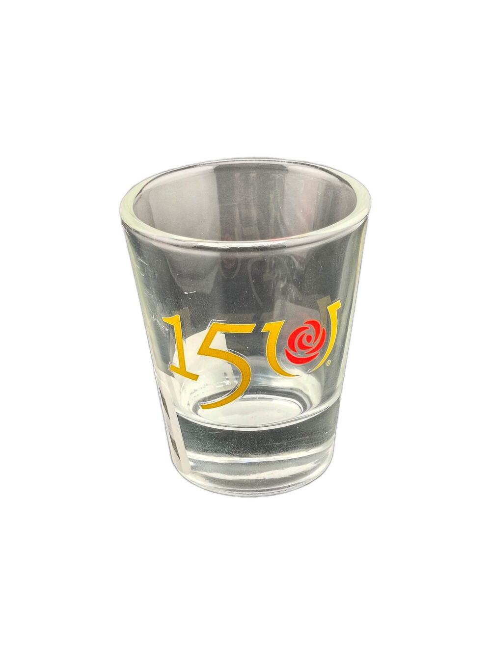 Official Kentucky Derby 150 Shot Glass 1.5oz Churchill Downs Licensed New